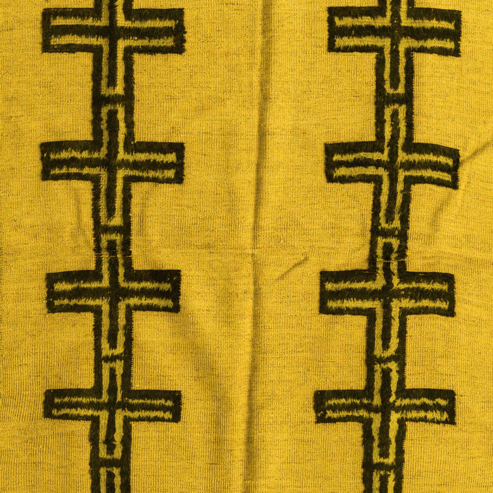 Oriental Yellow Modern Rug, abs5016yw