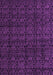 Machine Washable Oriental Purple Modern Area Rugs, wshabs5017pur