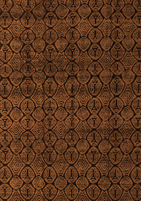 Oriental Orange Modern Rug, abs5017org