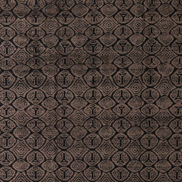 Square Machine Washable Abstract Brown Rug, wshabs5017