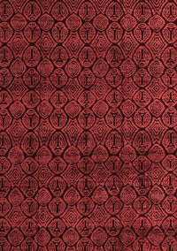 Oriental Red Modern Rug, abs5017red