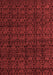 Oriental Red Modern Area Rugs