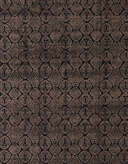 Machine Washable Abstract Brown Rug, wshabs5017