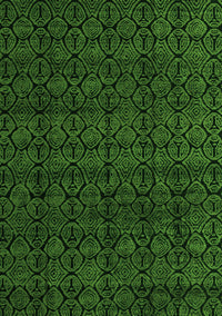 Oriental Green Modern Rug, abs5017grn