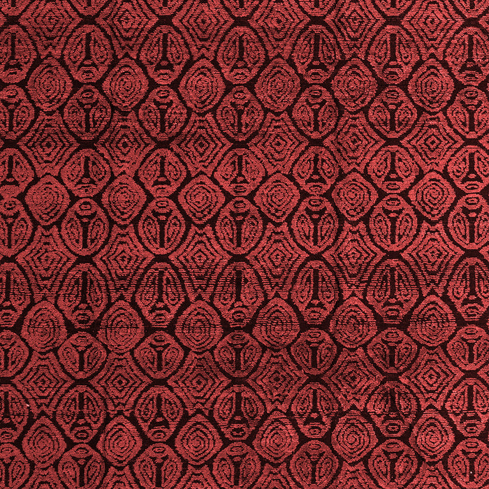 Machine Washable Oriental Red Modern Rug, wshabs5017red