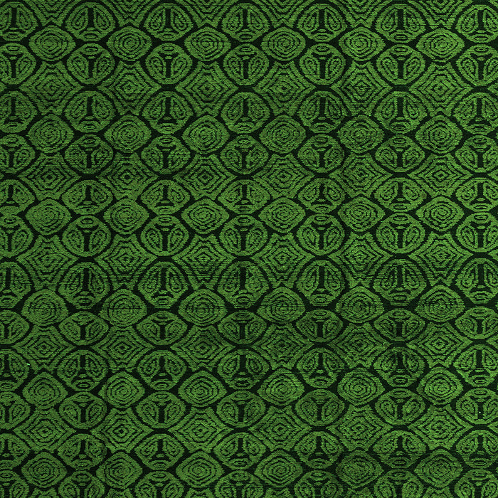 Square Oriental Green Modern Rug, abs5017grn