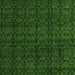 Square Oriental Green Modern Rug, abs5017grn