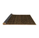 Sideview of Oriental Brown Modern Rug, abs5017brn