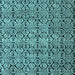 Square Oriental Light Blue Modern Rug, abs5018lblu