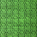 Square Oriental Green Modern Rug, abs5018grn