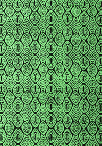 Oriental Emerald Green Modern Rug, abs5018emgrn