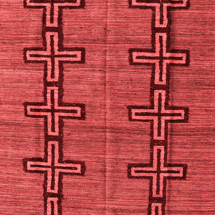 Oriental Red Modern Area Rugs