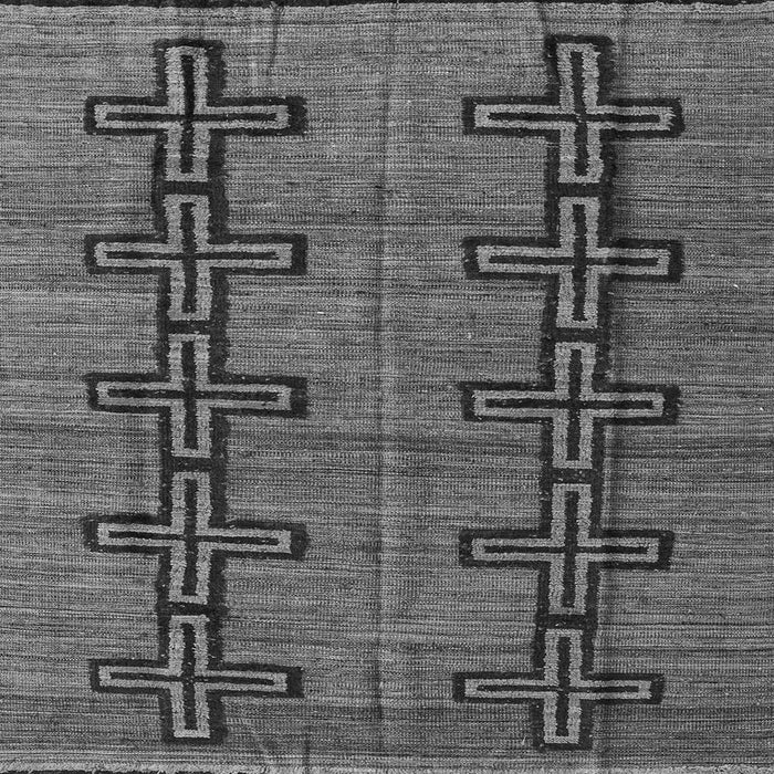 Square Oriental Gray Modern Rug, abs5019gry