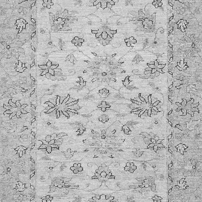 Machine Washable Oriental Gray Traditional Rug, wshabs501gry