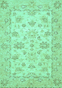 Oriental Turquoise Traditional Rug, abs501turq