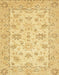 Abstract Yellow Oriental Rug, abs501