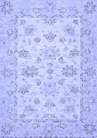 Oriental Blue Traditional Rug, abs501blu