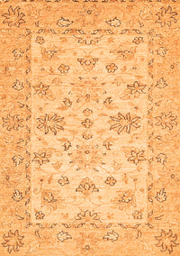 Oriental Orange Traditional Rug, abs501org