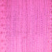 Square Oriental Pink Modern Rug, abs5020pnk