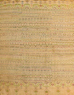 Abstract Cinnamon Brown Oriental Rug, abs5020