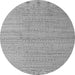 Round Oriental Gray Modern Rug, abs5020gry