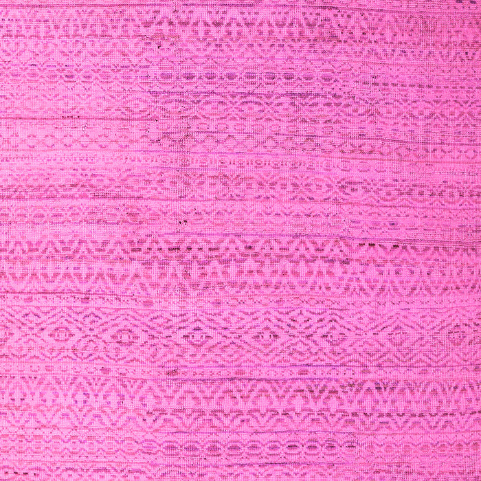 Machine Washable Oriental Pink Modern Rug, wshabs5020pnk