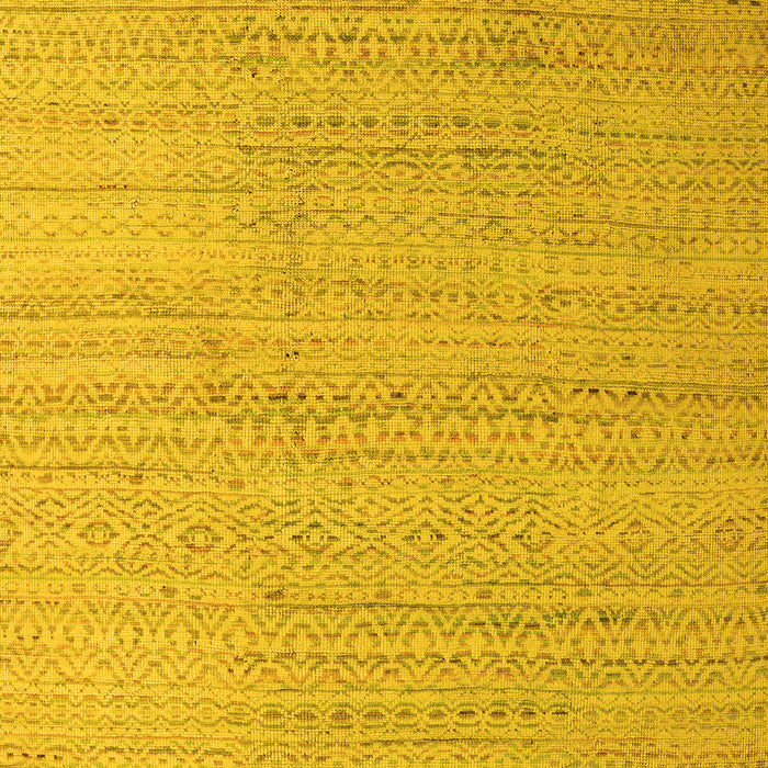 Oriental Yellow Modern Rug, abs5020yw