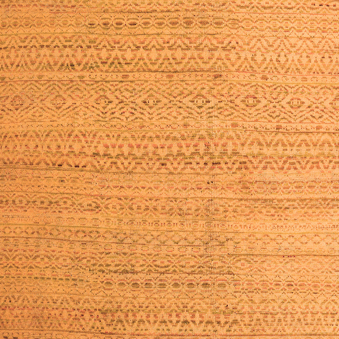 Machine Washable Oriental Orange Modern Area Rugs, wshabs5020org