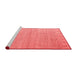 Modern Red Washable Rugs