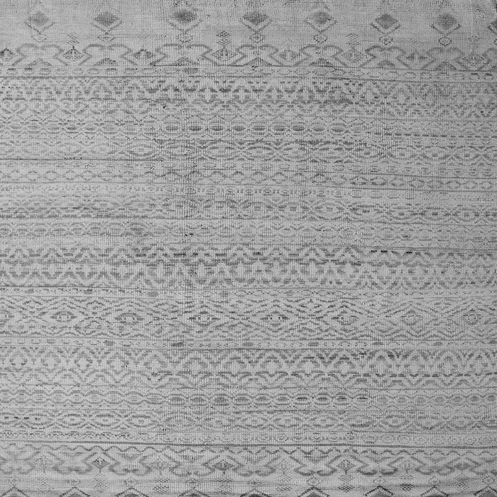 Square Machine Washable Oriental Gray Modern Rug, wshabs5020gry