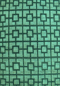 Oriental Turquoise Modern Rug, abs5021turq