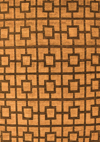 Oriental Orange Modern Rug, abs5021org