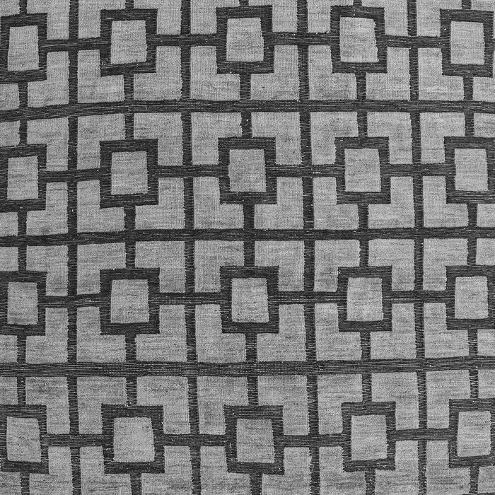 Machine Washable Oriental Gray Modern Rug, wshabs5021gry