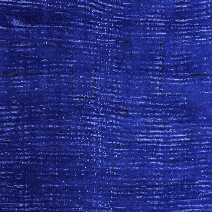 Machine Washable Oriental Blue Modern Rug, wshabs5022blu