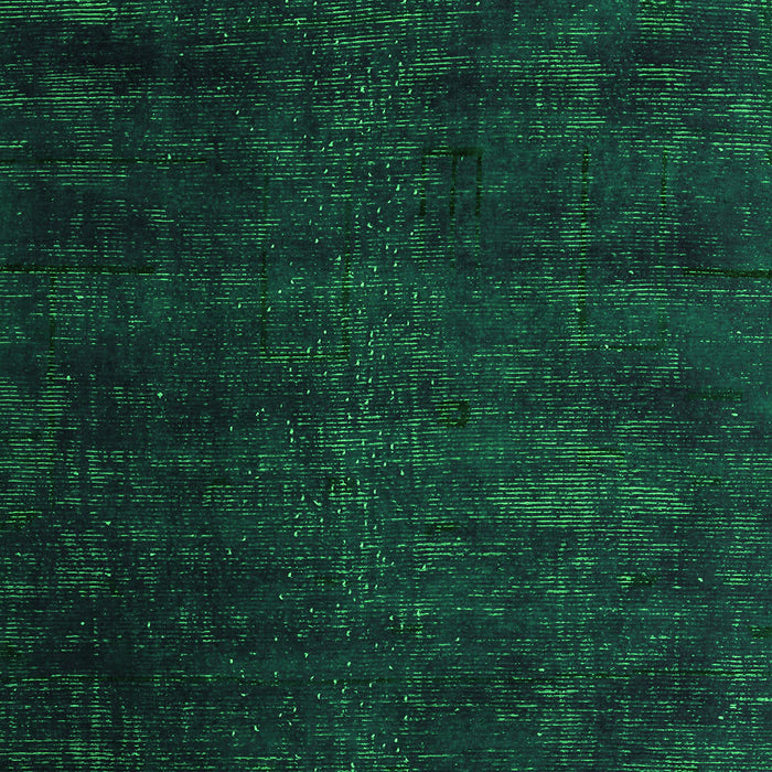 Machine Washable Oriental Green Modern Area Rugs, wshabs5022grn