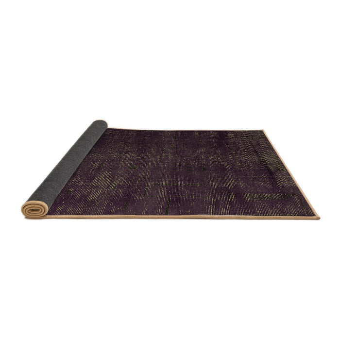 Sideview of Oriental Brown Modern Rug, abs5022brn