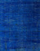 Abstract Cobalt Blue Oriental Rug, abs5022