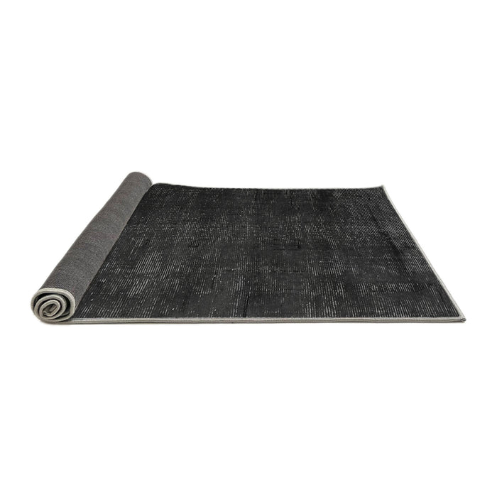 Sideview of Oriental Gray Modern Rug, abs5022gry