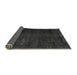 Sideview of Oriental Gray Modern Rug, abs5022gry