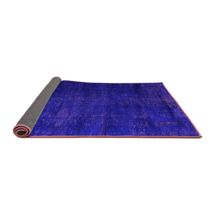 Sideview of Oriental Pink Modern Rug, abs5022pnk