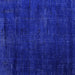 Square Oriental Blue Modern Rug, abs5022blu