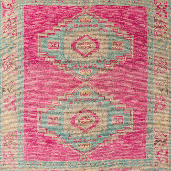 Abstract Light French Beige Brown Oriental Rug, abs5023