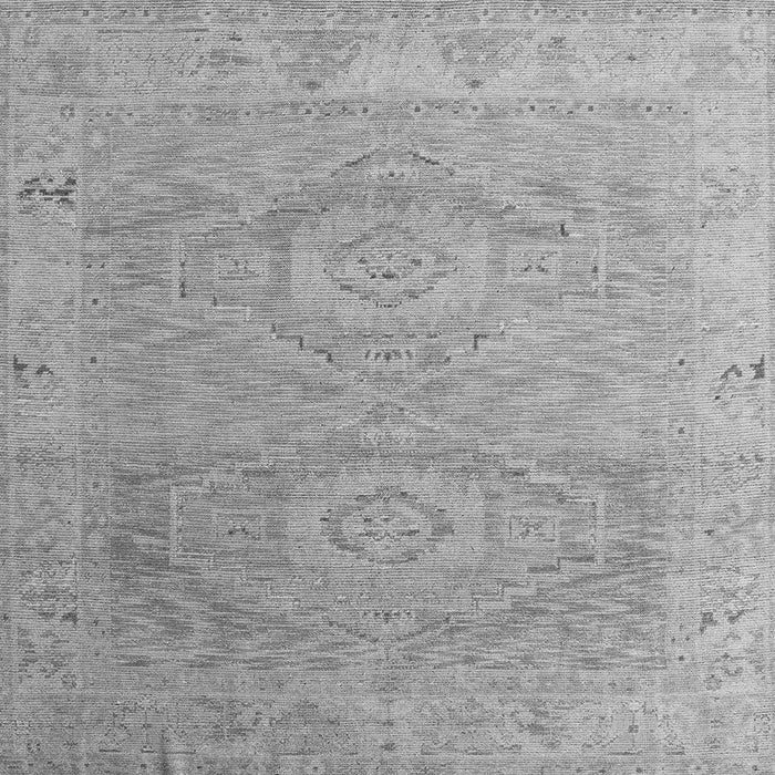 Square Oriental Gray Modern Rug, abs5023gry