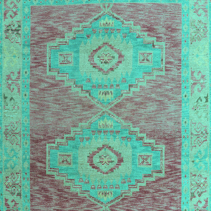 Oriental Turquoise Modern Rug, abs5023turq