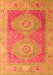 Oriental Orange Modern Rug, abs5023org