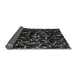 Sideview of Oriental Gray Modern Rug, abs5024gry