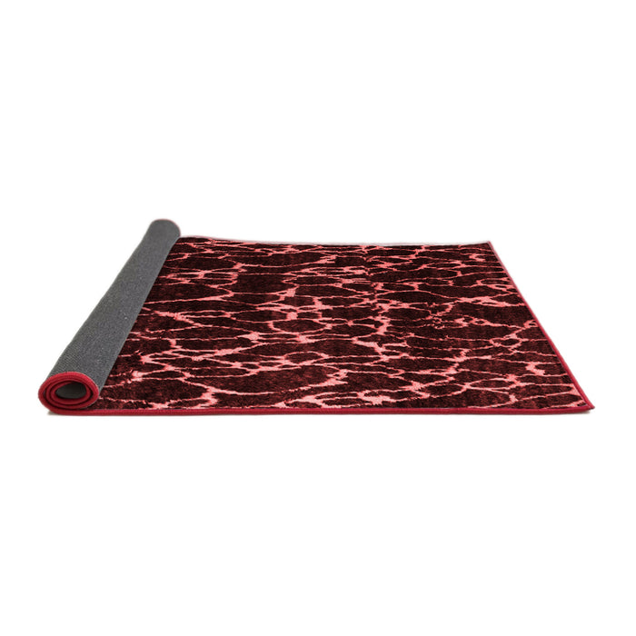 Oriental Red Modern Area Rugs