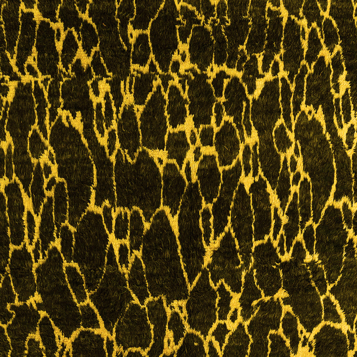 Oriental Yellow Modern Rug, abs5024yw