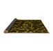 Sideview of Oriental Yellow Modern Rug, abs5024yw