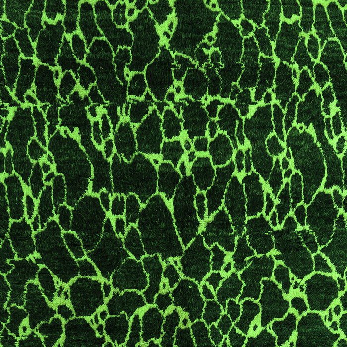 Square Oriental Green Modern Rug, abs5024grn